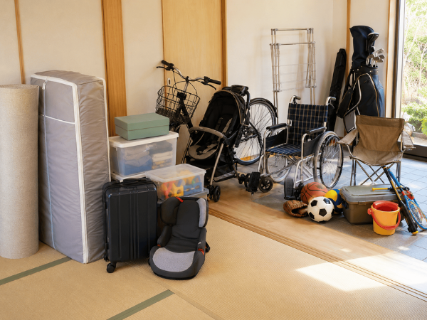 香川県高松市のすっきりまるが回収する自転車・ベビーカー・車いすなどの生活用品