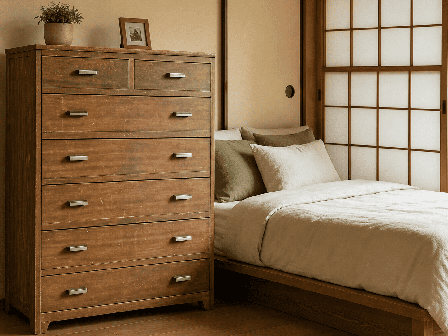 すっきりまるの大型家具・寝具回収|タンスやベッドなどに対応